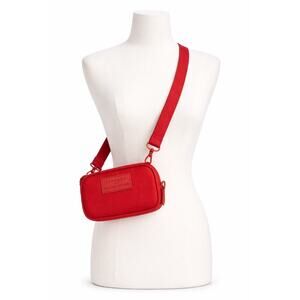Dagne Dover x Sephora Mara Phone Sling Red Neoprene Limited Edition